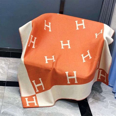 hermes throw blanket dupe|hermes pillow dupe.